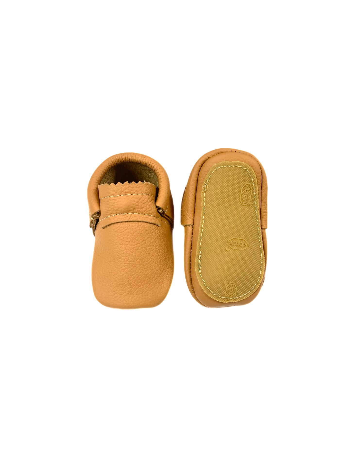 Moccasins with Rubber Soles